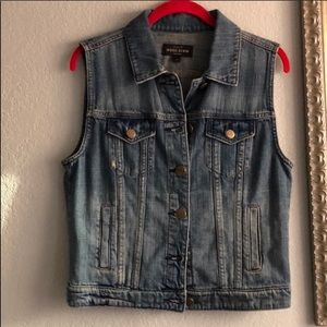 J Crew denim Vest sIze Small